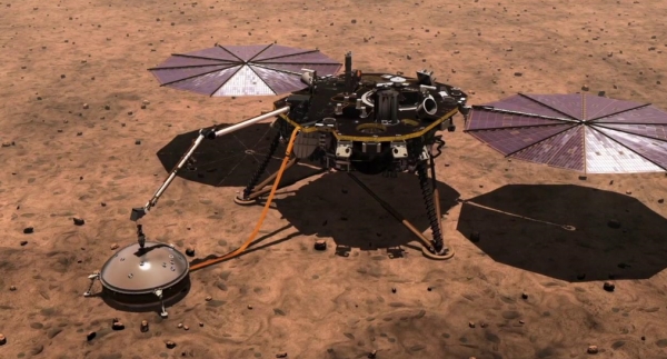 화성탐사선 인사이트 (출처:나사)