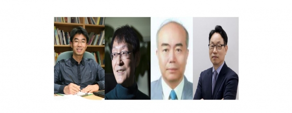 ⓒ데일리포스트=좌측부터 김범식 교수(고등과학원), 박규환 교수(고려대학교), 이영국 교수(연세대학교), 박부견 교수(포항공대)