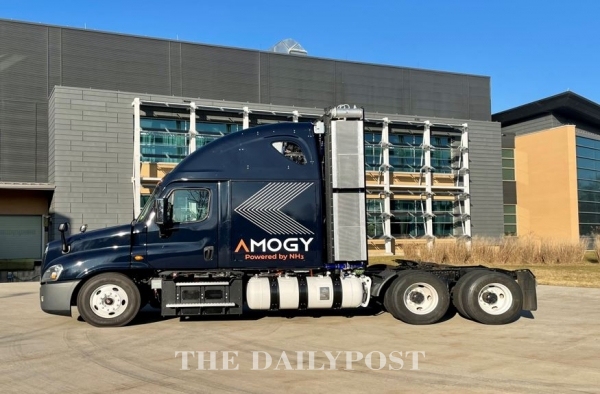 ©데일리포스트=SK이노베이션이 투자한 기업 Amogy가 암모니아 동력을 통해 주행에 성공한 대형 트럭 / SK이노베이션 제공
