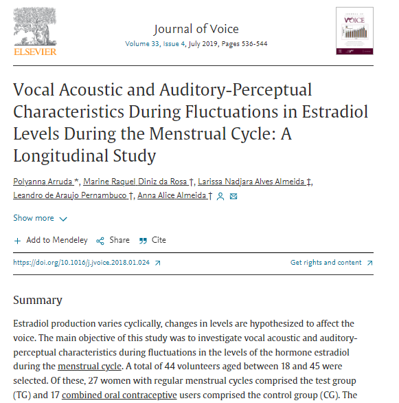 ⓒ데일리포스트=이미지 제공/Journal of Voice(2018)
