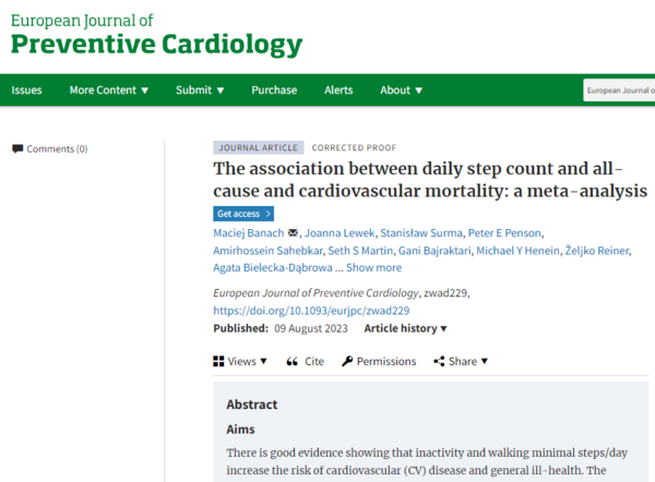 ⓒ데일리포스트=이미지 제공/European Journal of Preventive Cardiology
