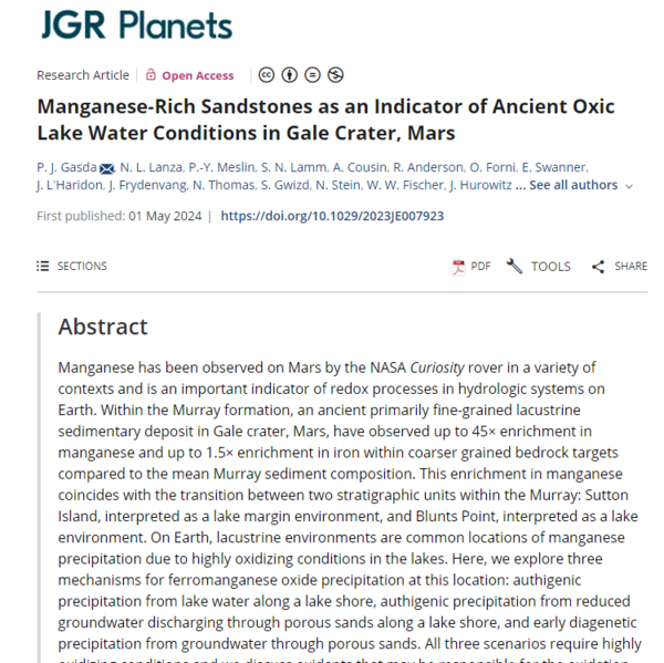 ⓒ데일리포스트=이미지 제공/Journal of Geophysical Research: Planets