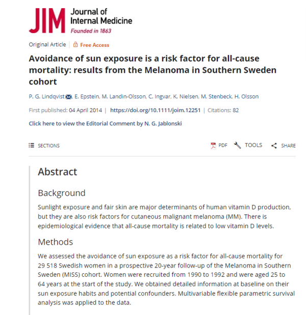 ⓒ데일리포스트=이미지 제공/Journal of Internal Medicine