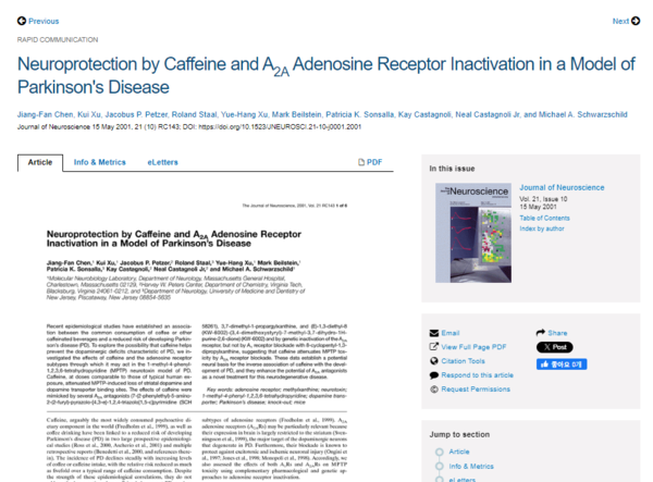ⓒ데일리포스트=이미지 출처/Journal of Neuroscience(2001)