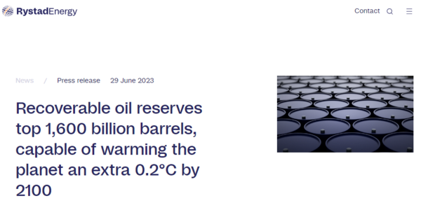 ⓒ데일리포스트=이미지 출처/Rystad Energy
