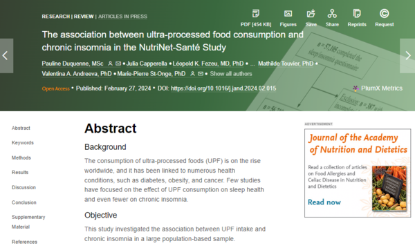 ⓒ데일리포스트=이미지 출처/Journal of the Academy of Nutrition and Dietetics(2024)