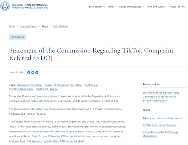 ⓒ데일리포스트=이미지 출처/FTC