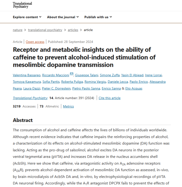 ⓒ데일리포스트=이미지 제공/Translational psychiatry