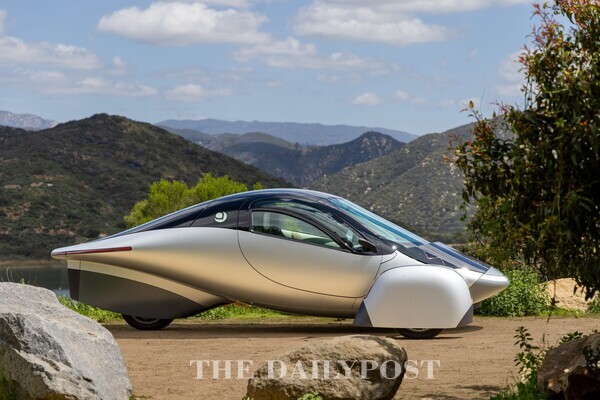 ©데일리포스트=LG에너지솔루션 배터리가 탑재될 태양광 전기차 Aptera / LG에너지솔루션 제공