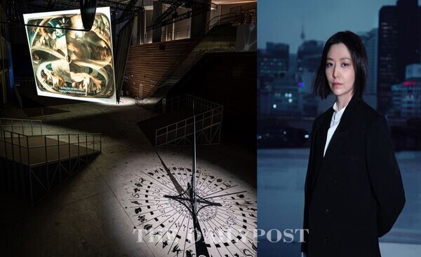 ©데일리포스트=사진 우측 미디어 아티스트 김아영 / LG그룹 제공