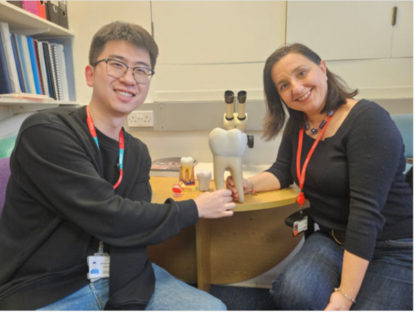 킹스칼리지런던의 슈에첸 챈 박사(왼쪽)와 아나 안젤로바 볼포니 박사(오른쪽) ⓒ데일리포스트=이미지 제공/King’s College London