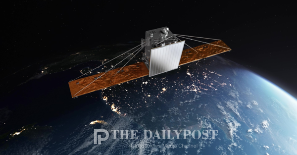 ©데일리포스트=우주궤도에서 차세대소형위성2호 임무 상상도 / KAIST 제공