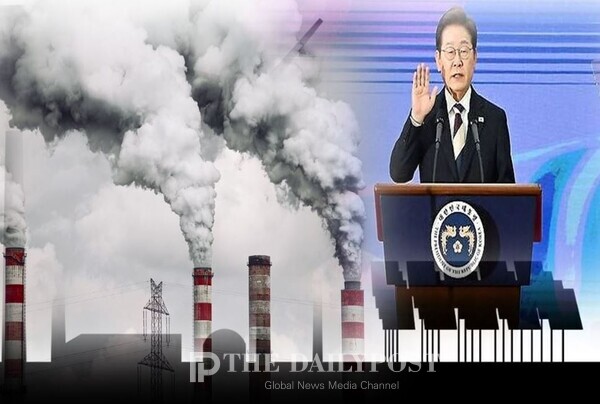 ©데일리포스트=이재명 대통령이 4일 국회에서 취임선서를 하고 있다. / DB 편집