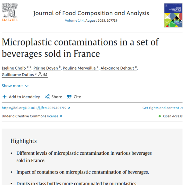 ⓒ데일리포스트=이미지 제공/Journal of Food Composition and Analysis