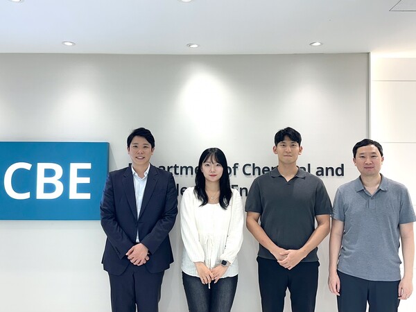 (왼쪽부터) 박지민 교수, 이명은 박사과정, 이재웅 박사과정, 김지한 교수  ⓒ데일리포스트=이미지 제공/KAIST