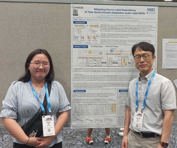 (왼쪽부터) 나지혜 박사과정, 이재길 교수.  ⓒ데일리포스트=이미지 제공/KAIST