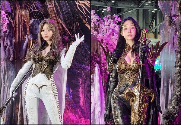 ⓒ데일리포스트=엔씨소프트 아이온2 부스 이미지 출처 / 곽민구 기자