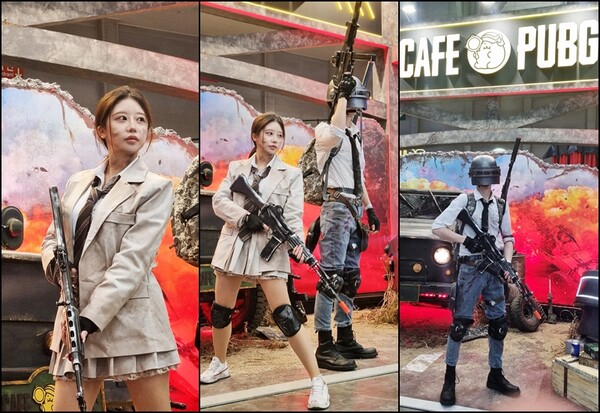 ⓒ데일리포스트=크래프톤 카페 펍지 부스 이미지 출처 / 곽민구 기자