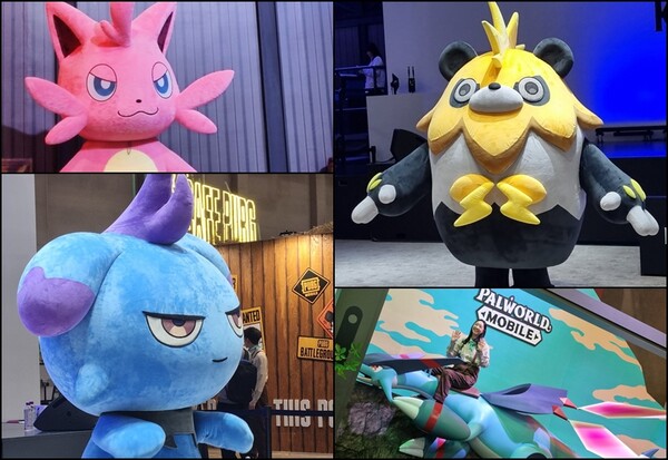 ⓒ데일리포스트=크래프톤 팰월드 부스 이미지 출처 / 곽민구 기자