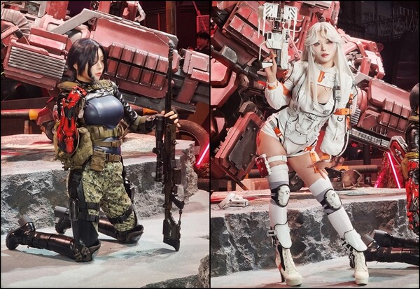 ⓒ데일리포스트=엔씨소프트 신더시티 부스 이미지 출처 / 곽민구 기자