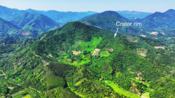 진린 크레이터 항공 사진  ⓒ데일리포스트=이미지 제공/Matter and Radiation at Extremes